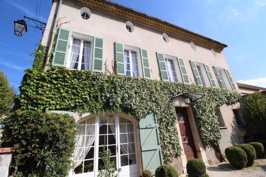 Maison De Maitre 230M² En Plein Coeur Du Village Camps-la-Source Buitenkant foto