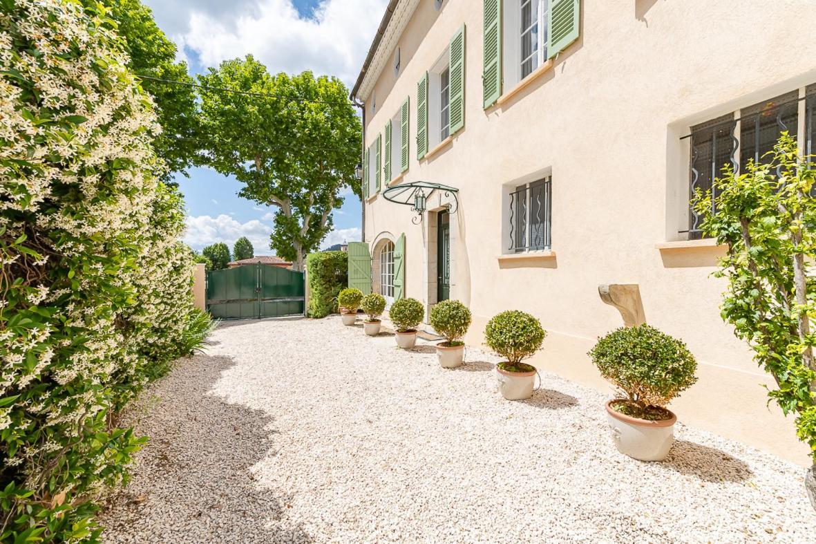 Maison De Maitre 230M² En Plein Coeur Du Village Camps-la-Source Buitenkant foto